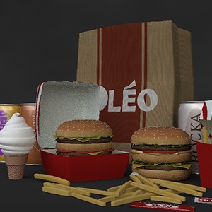 Oleo Burger Pack