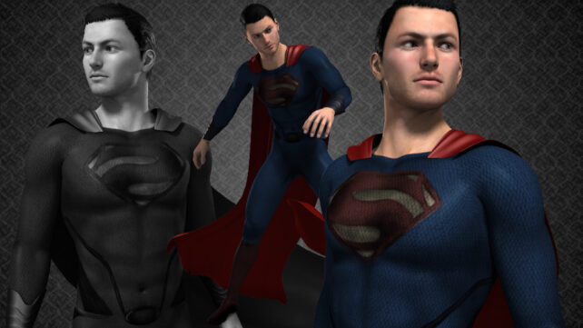 Superman suit promo