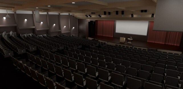 3d lecture hall