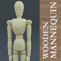Wooden Mannequin