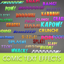 Comic Text Effects
