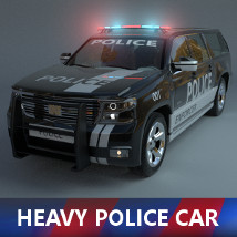 Heavy Police Car