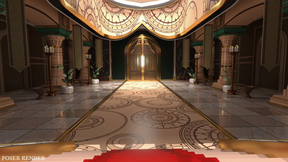 Throne Room | inLite studio 3D store