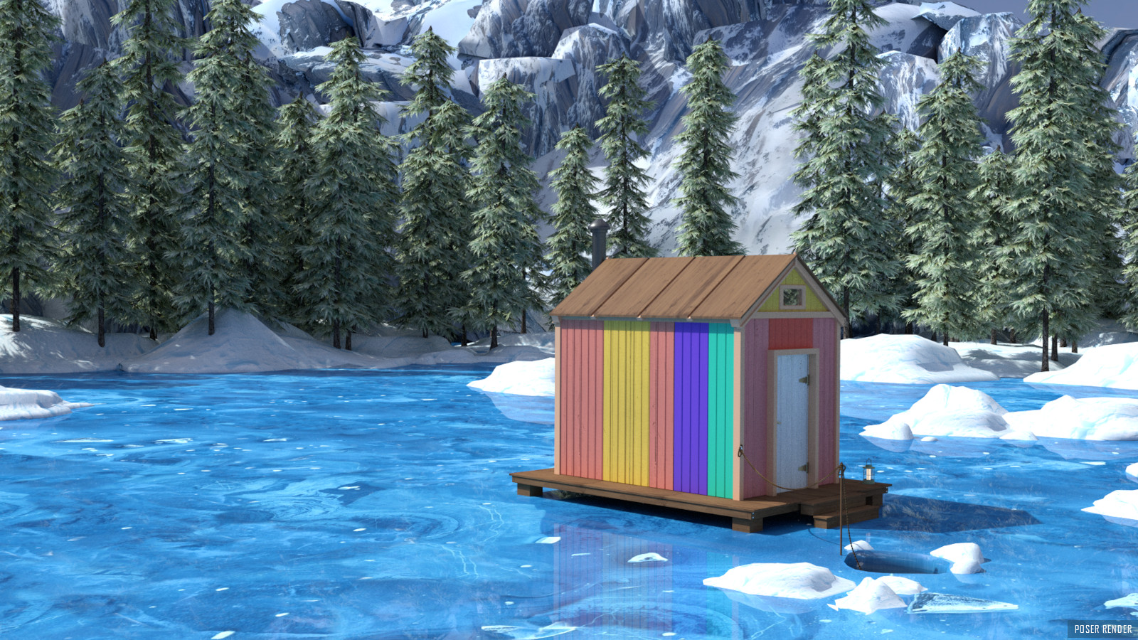 Ice Fishing Hut - Image 4